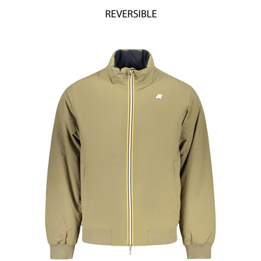 K-WAY Green Polyamide Men's Men's Jacket
